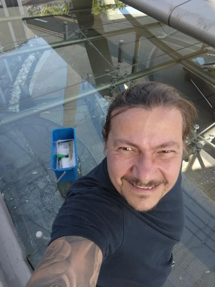 Conservatory roof cleaning